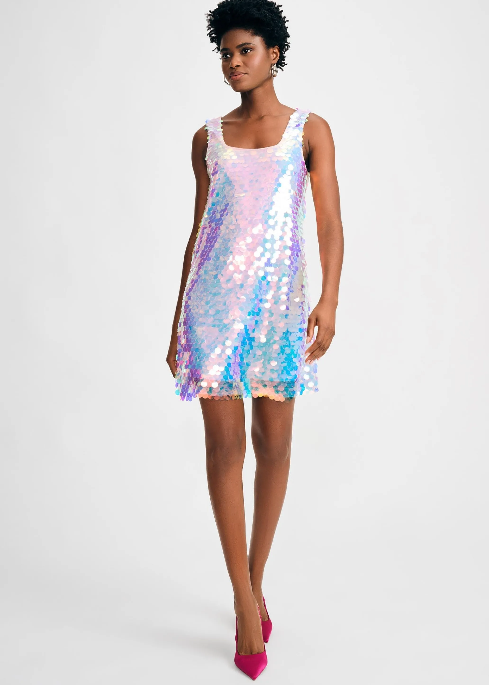 Paillette Tank Dress