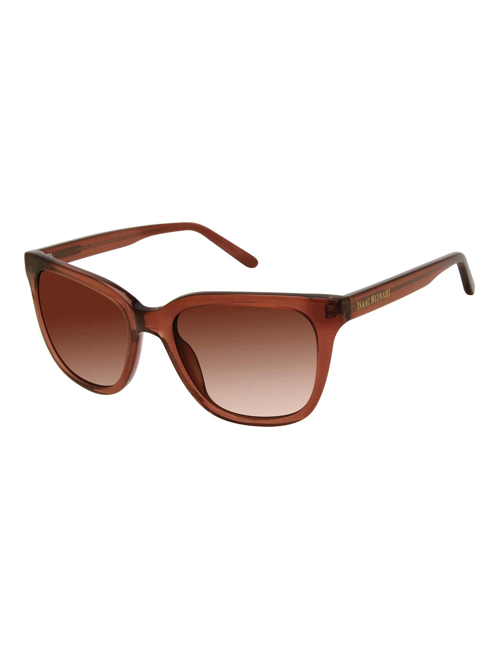 Acetate Glitter Frame Sunglasses