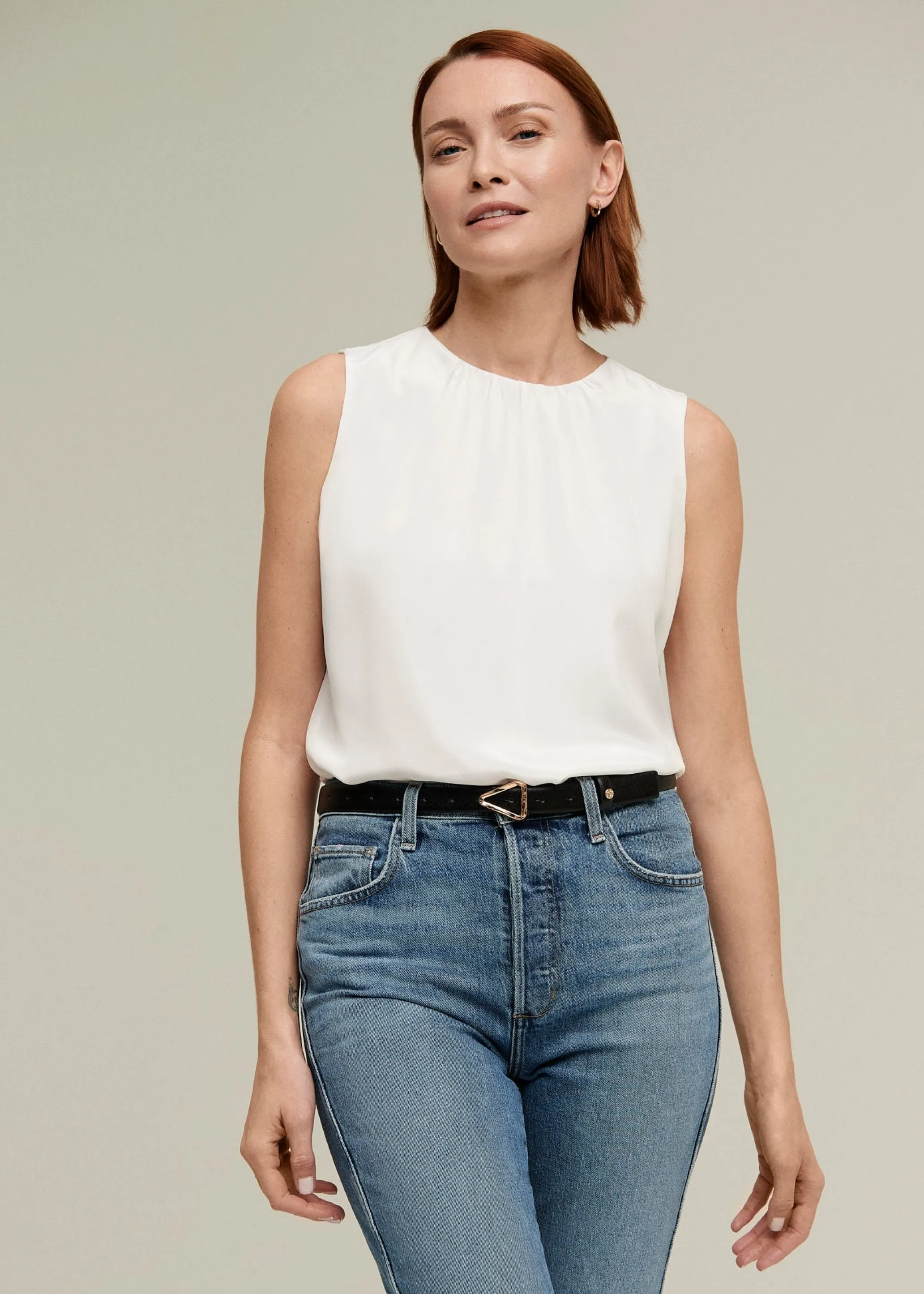 Jewel Neck Shell