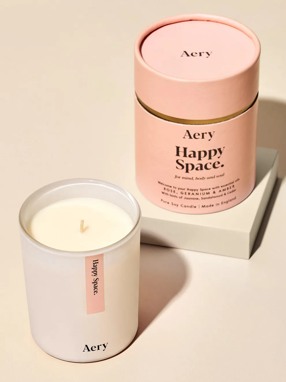 Aery Aromatherapy Candle - Happy Space