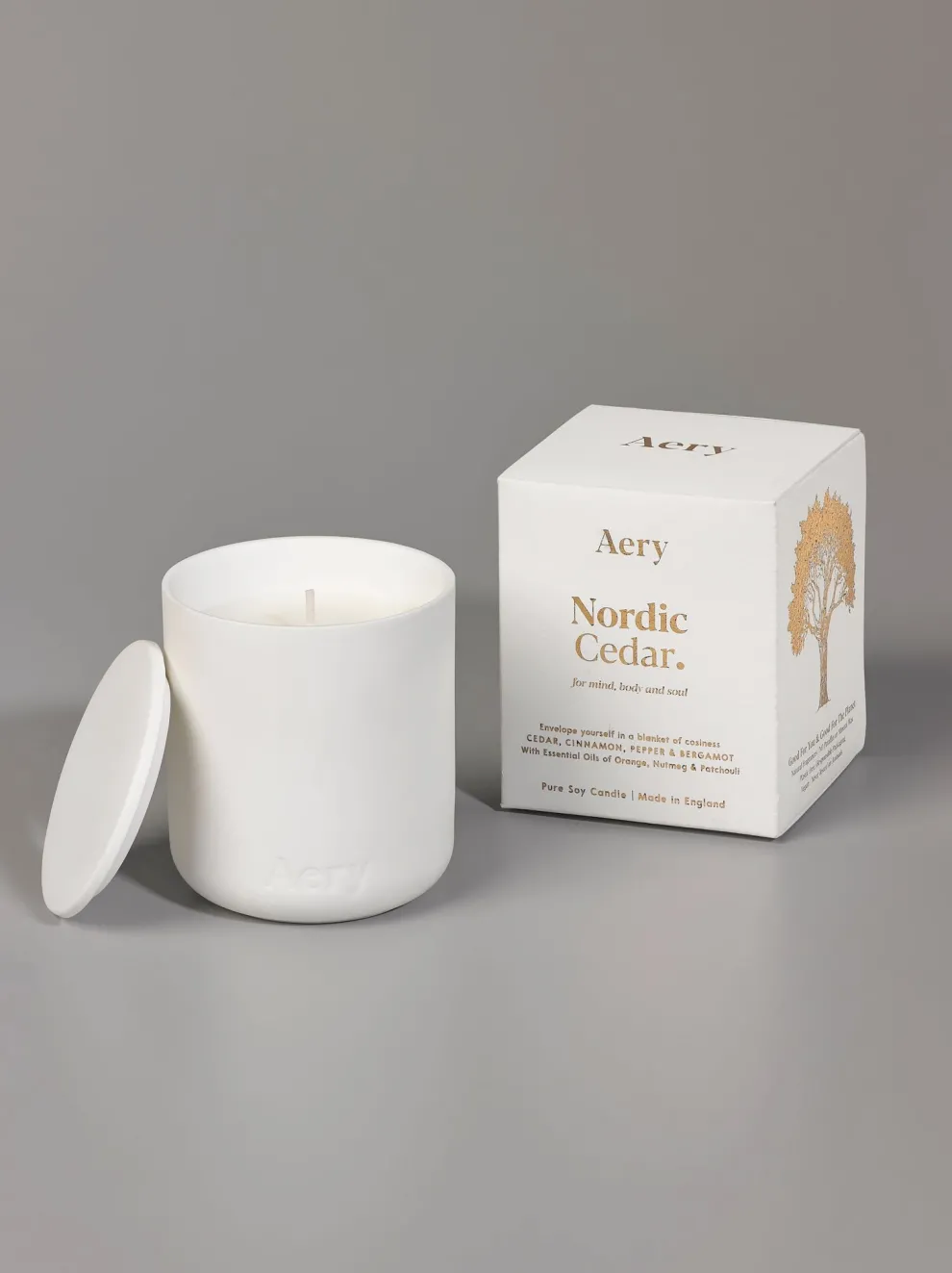 Aery Fernweh Collection Candle - Nordic Cedar