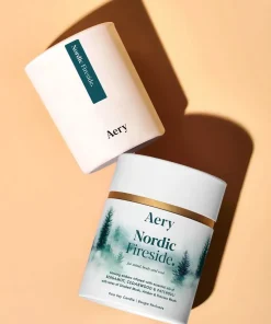 Aery Winter Candle - Nordic Fireside