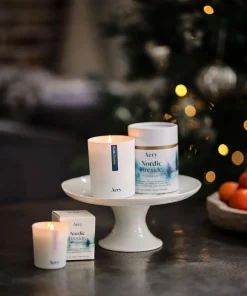 Aery Winter Candle - Nordic Fireside