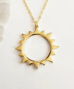 Augusta Jewellery Gold Plated Necklace - Aelia