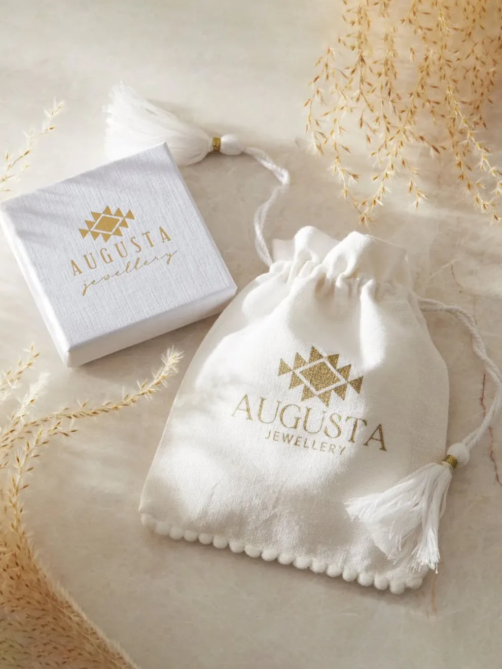 Augusta Jewellery Gold Plated Necklace - Mini Dreamcatcher