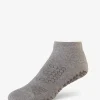 Base 33 Low Rise Grip Socks - Grey