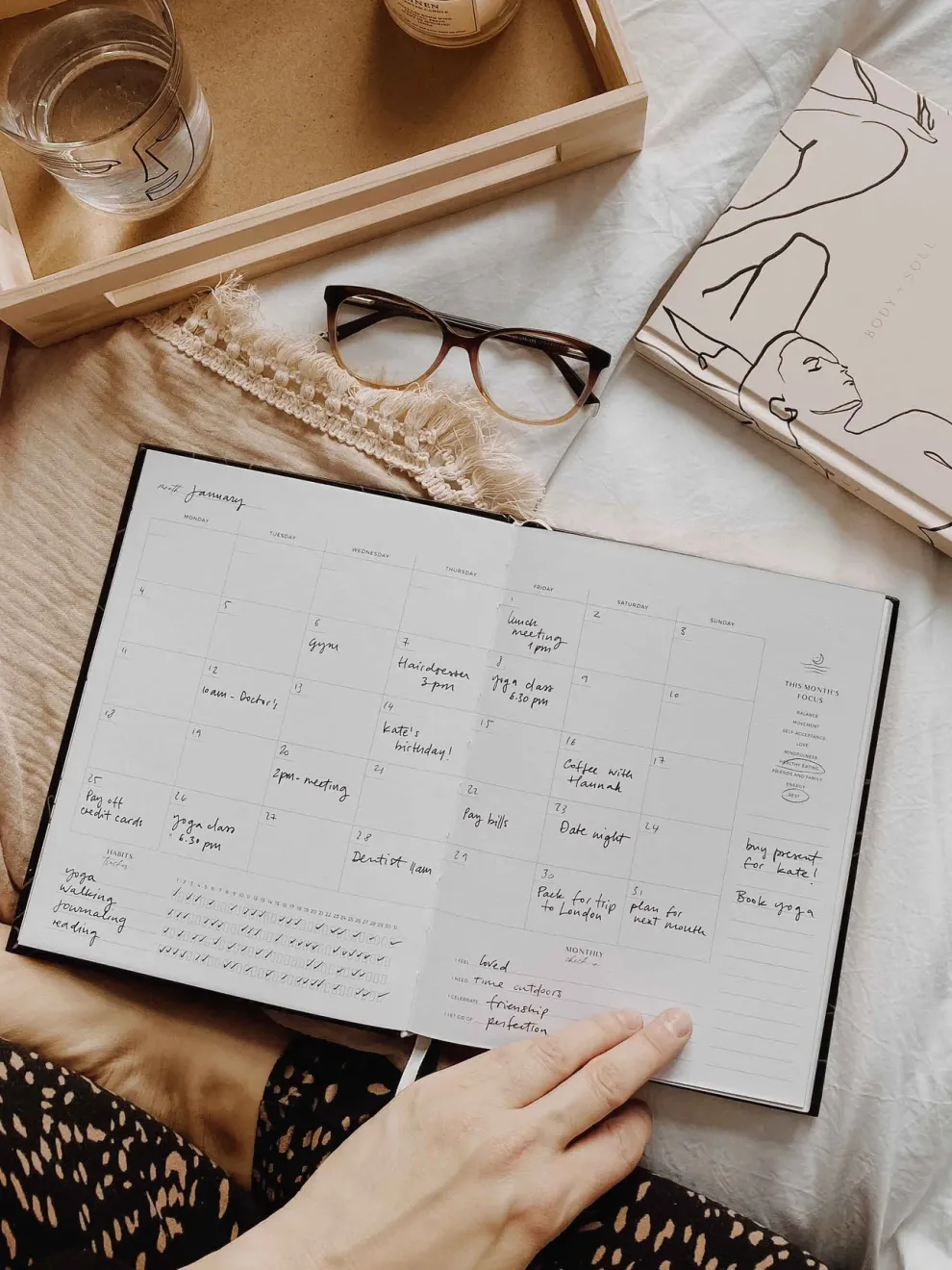 Blush & Gold Body & Soul Journal - Solstice