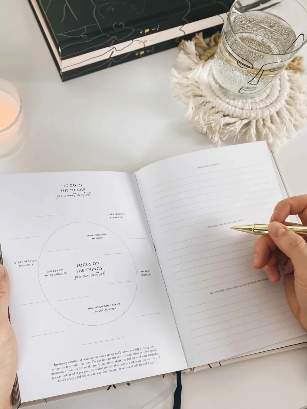 Blush & Gold Body & Soul Journal - Solstice