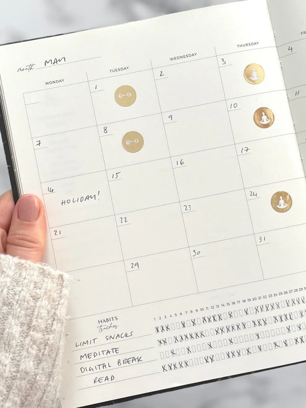 Blush & Gold Body & Soul Journal - Solstice