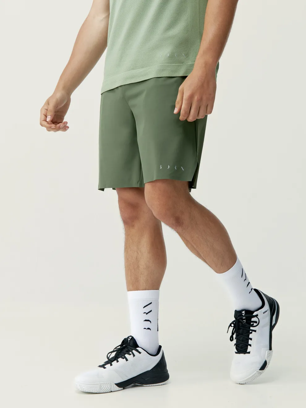 Born Living Yoga Orinoco Short - Swamp Green