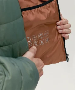 Born Living Yoga Thames Jacket - Hunter/Gingerbread