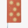 Designworks Ink Celestial Bookcloth Journal - Terracotta Sun
