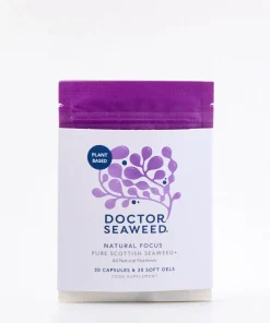 Doctor Seaweed Focus+ Supplement Capsules