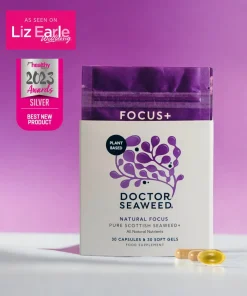Doctor Seaweed Focus+ Supplement Capsules
