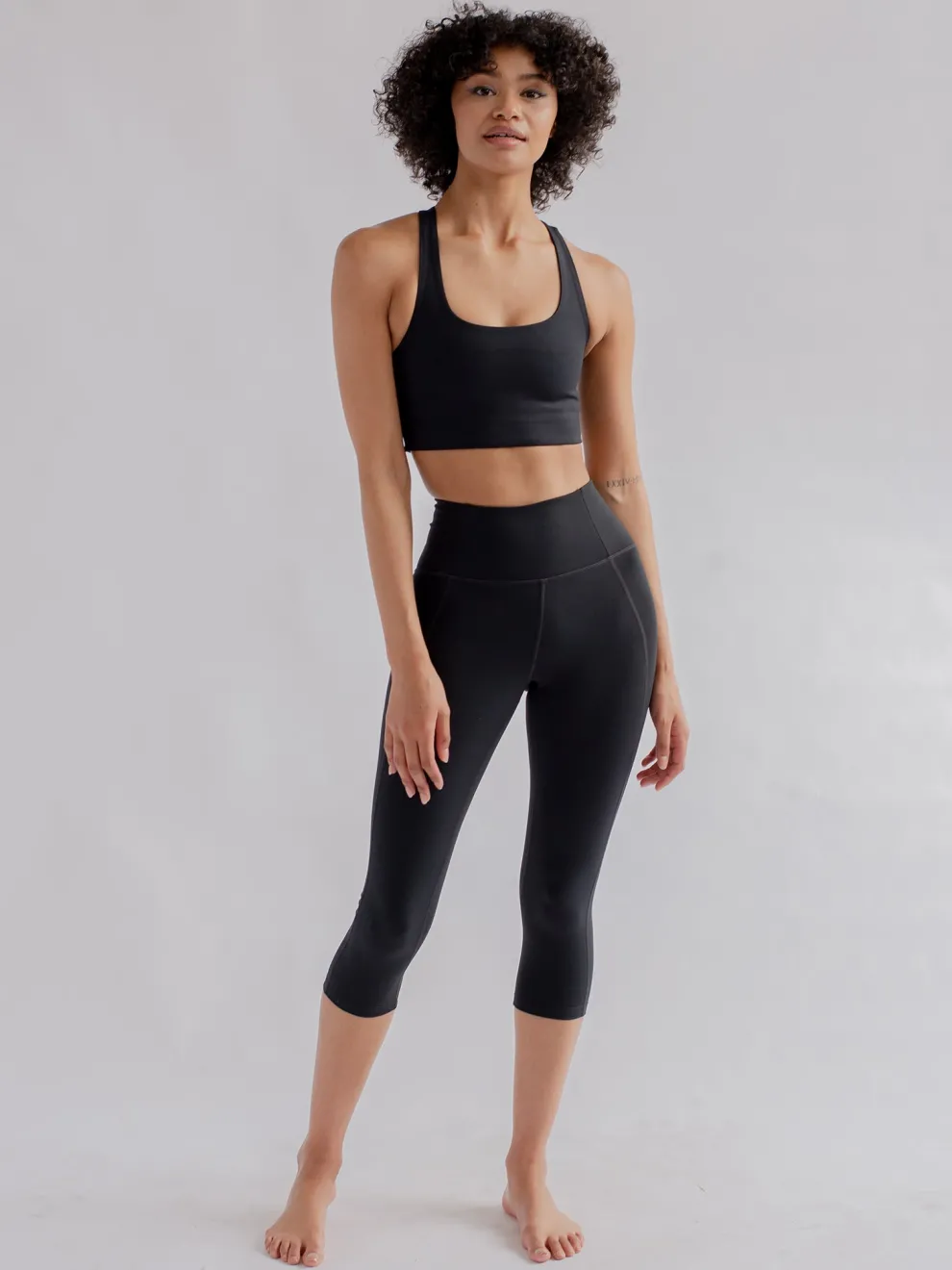 Girlfriend Collective Compressive High-Rise Capri