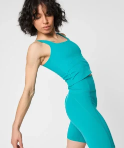 Girlfriend Collective Compressive High-Rise Bike Shorts - Peacock