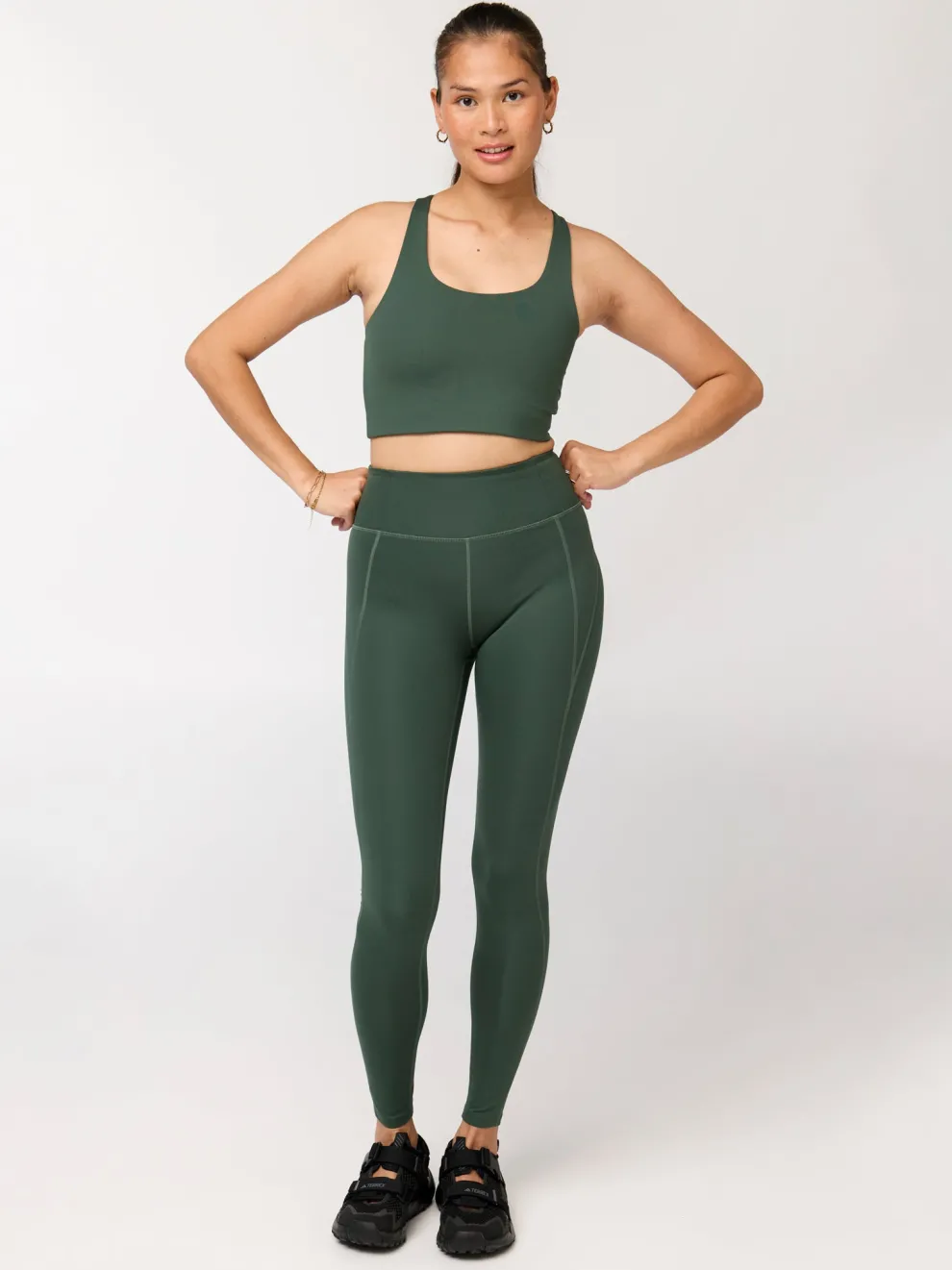 Girlfriend Collective Compressive High-Rise Legging - Jungle