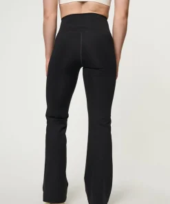 Girlfriend Collective Rib Flare Legging - Black