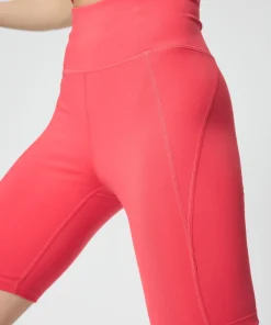 Girlfriend Collective Compressive High-Rise Bike Shorts - Geranium