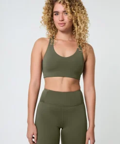 Girlfriend Collective Float Lola Bra - Cured Green