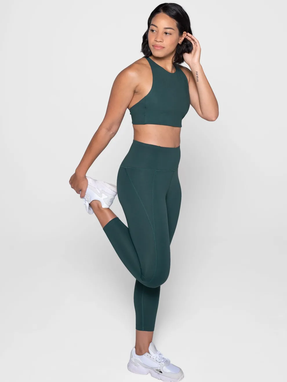 Girlfriend Collective Compressive High-Rise 7/8 Leggings