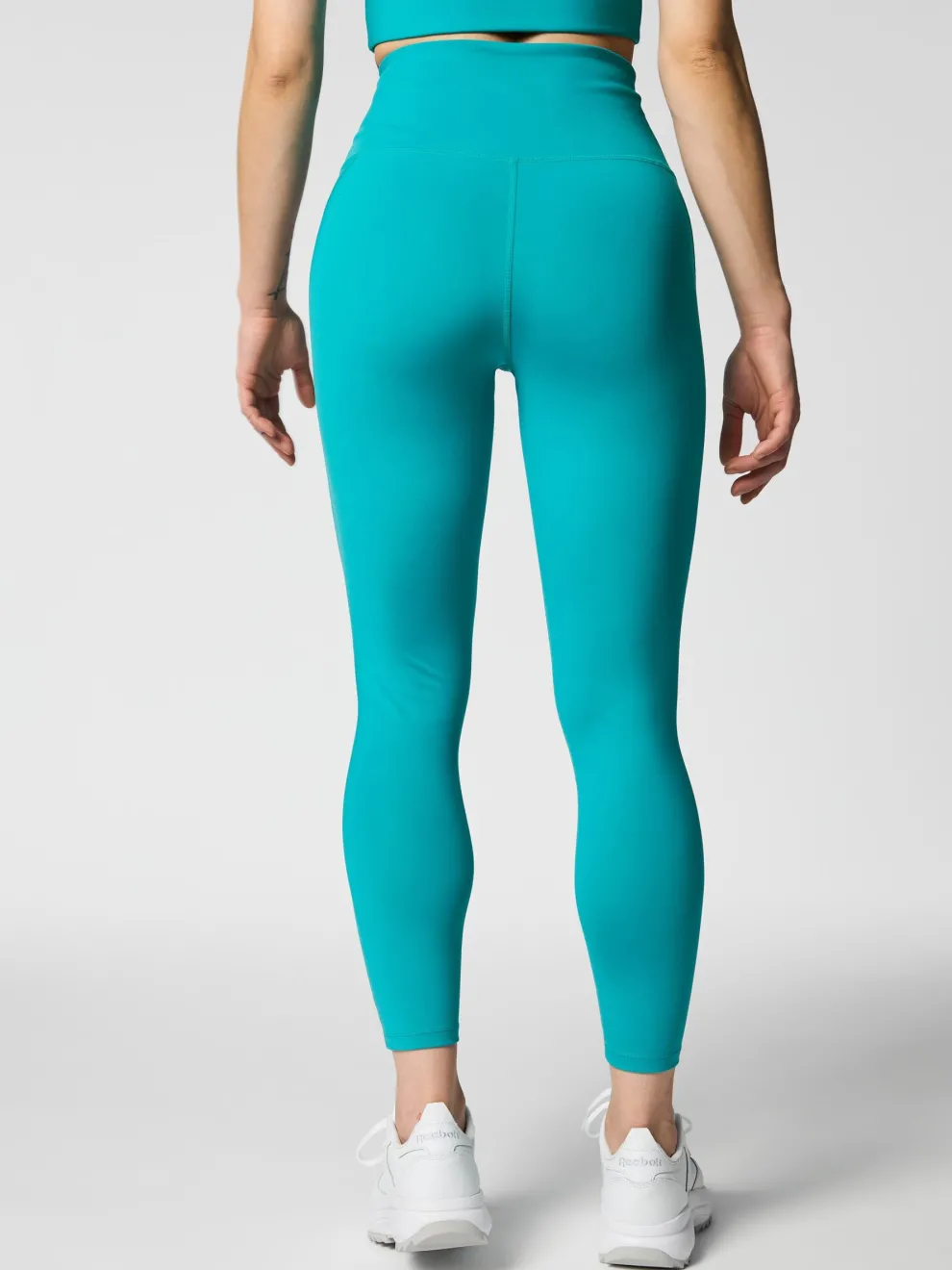 Girlfriend Collective Compressive High Rise 7/8 Legging Peacock