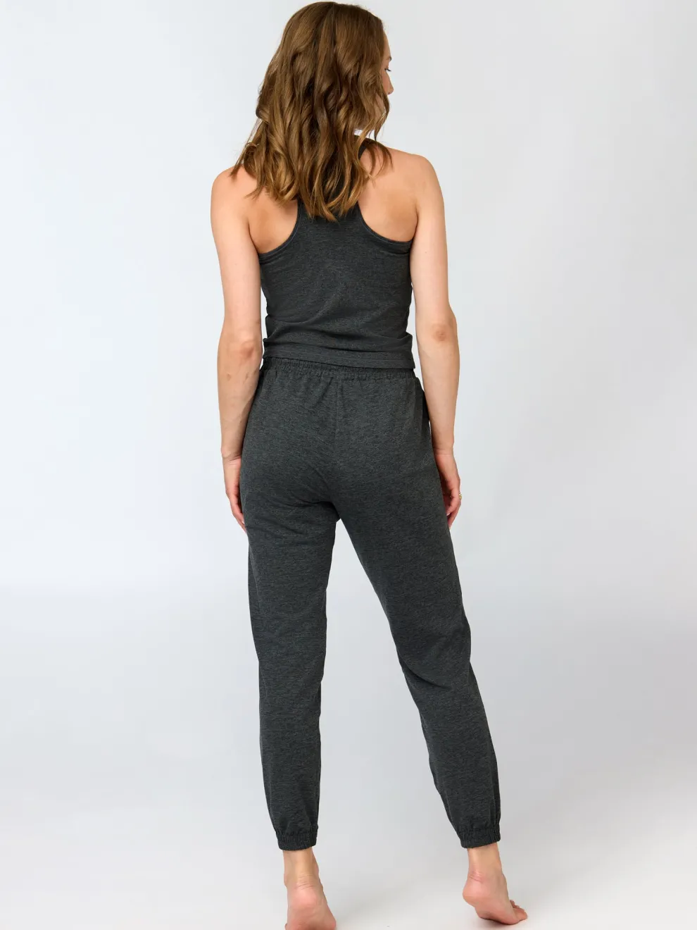 Girlfriend Collective Reset Slim Straight Jogger - Moon