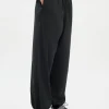 Girlfriend Collective Amy Adjustable Pants - Black