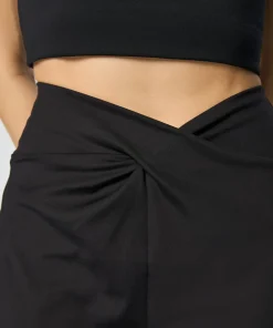 Girlfriend Collective Twist Skort - Black