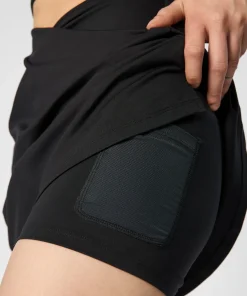 Girlfriend Collective Twist Skort - Black