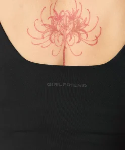 Girlfriend Collective Tommy Square Neck Tank - Black