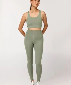 Girlfriend Collective Compressive High-Rise Legging - Leaf
