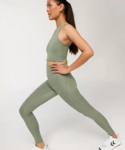 Girlfriend Collective Compressive High-Rise Legging - Leaf