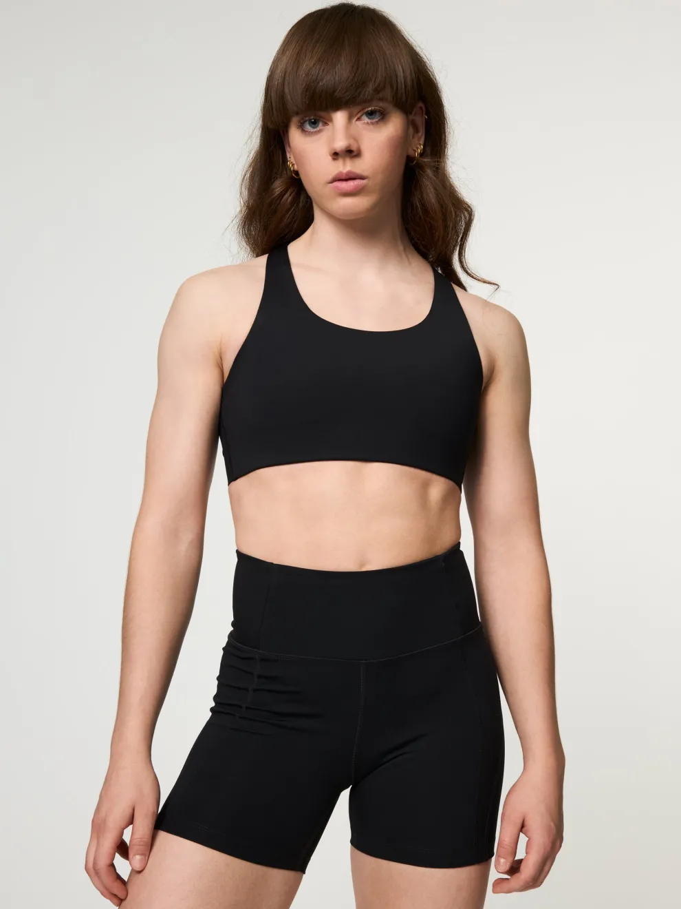 Girlfriend Collective Simone High Support Bra - Black