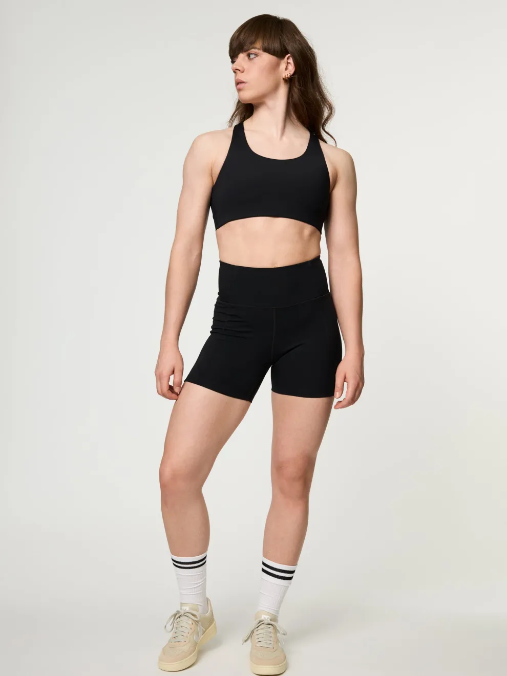 Girlfriend Collective Simone High Support Bra - Black