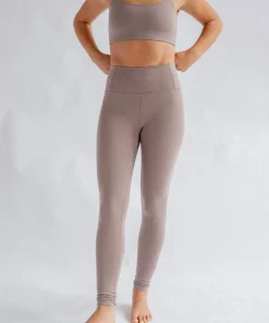 Girlfriend Collective Float High Rise Leggings - Heather Cocoon