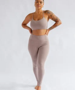 Girlfriend Collective Float High Rise Leggings - Heather Cocoon