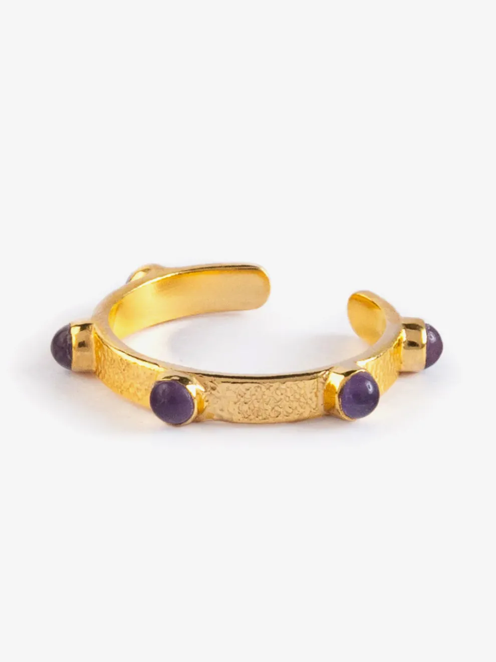 Goddess Charms Third Eye Chakra Ring - Amethyst