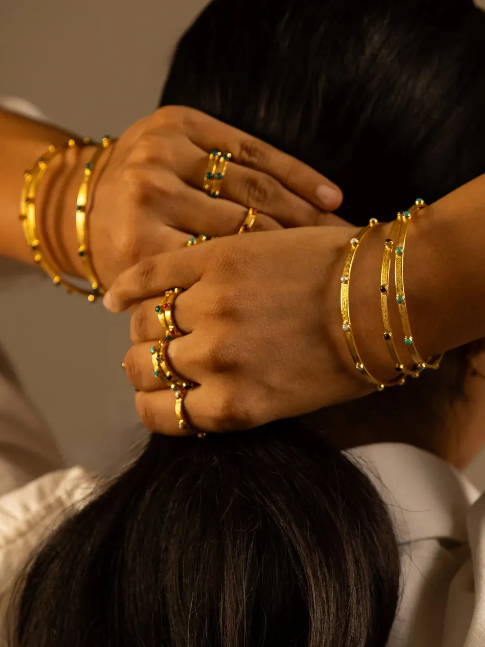 Goddess Charms Third Eye Chakra Ring - Amethyst