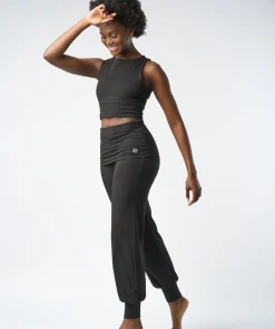 Gossypium Aspire Harem Pants - Black