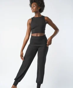 Gossypium Aspire Harem Pants - Black