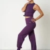 Gossypium Aspire Harem Pants - Grape