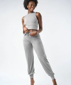 Gossypium Aspire Light Pants - Marl Grey