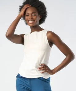 Gossypium Freedom Yoga Vest - Natural