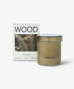 Homework Regular Candle - Wood