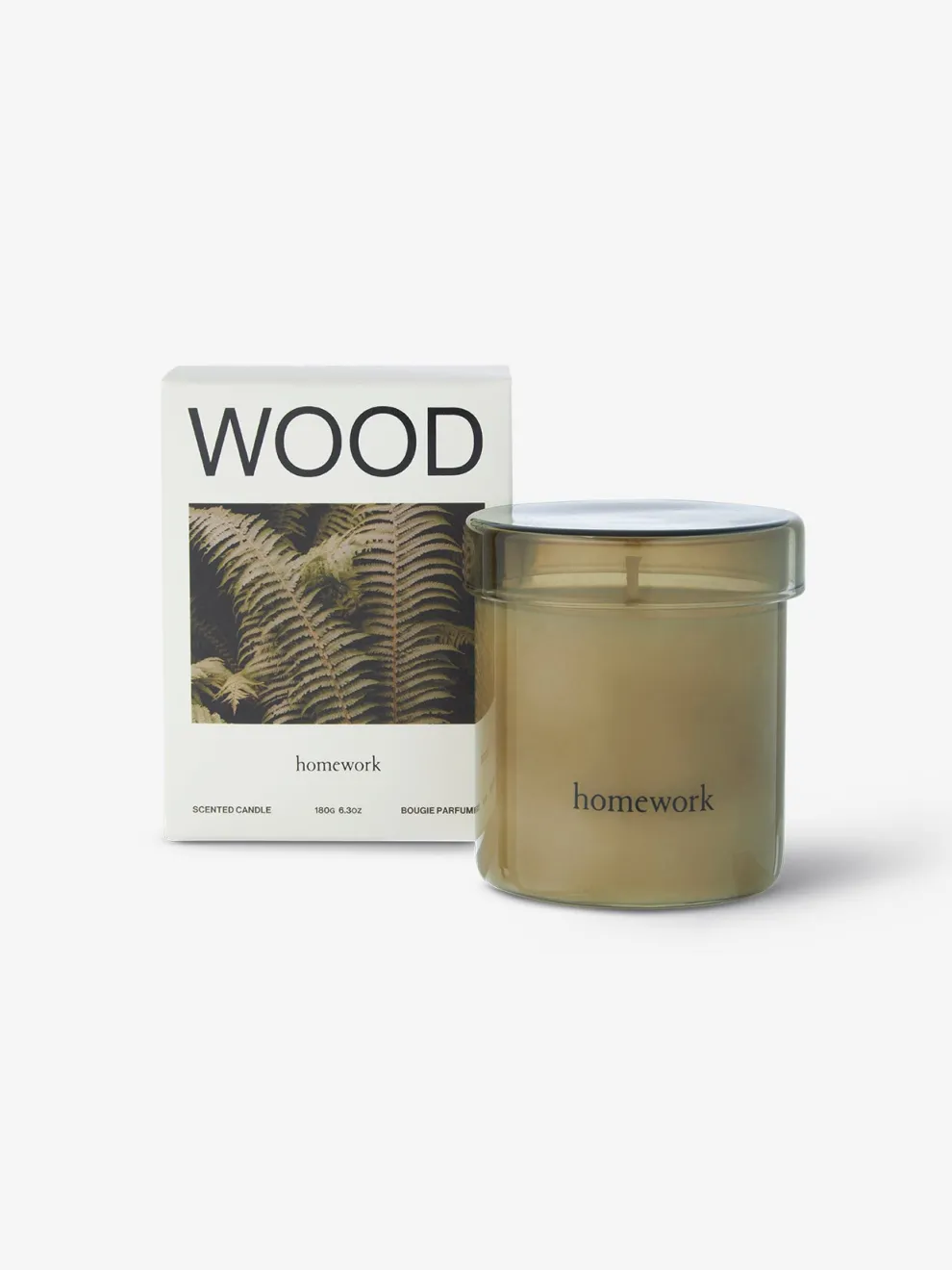 Homework Regular Candle - Wood