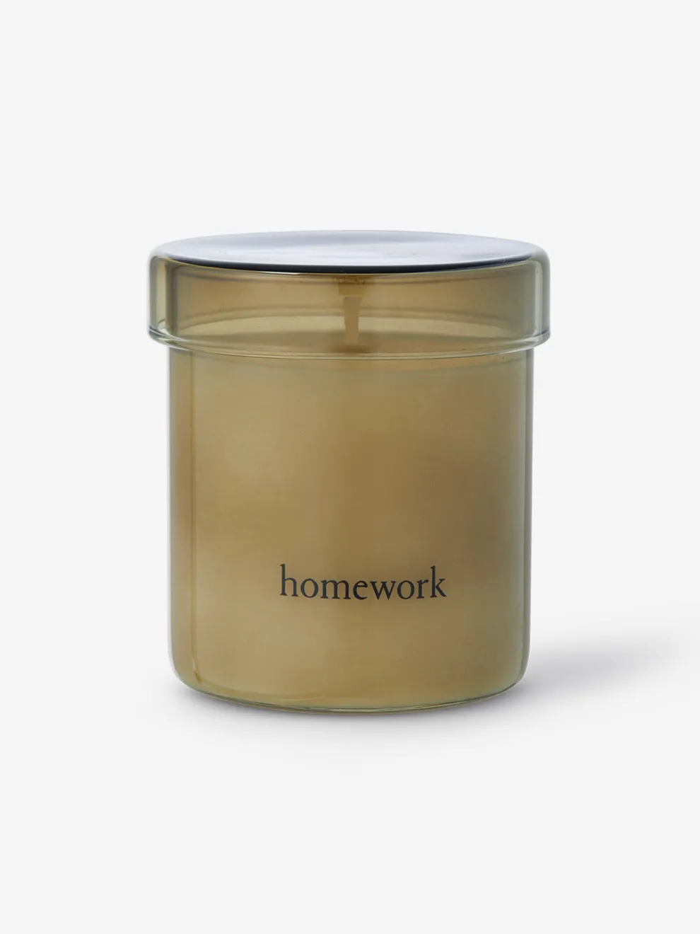 Homework Regular Candle - Wood