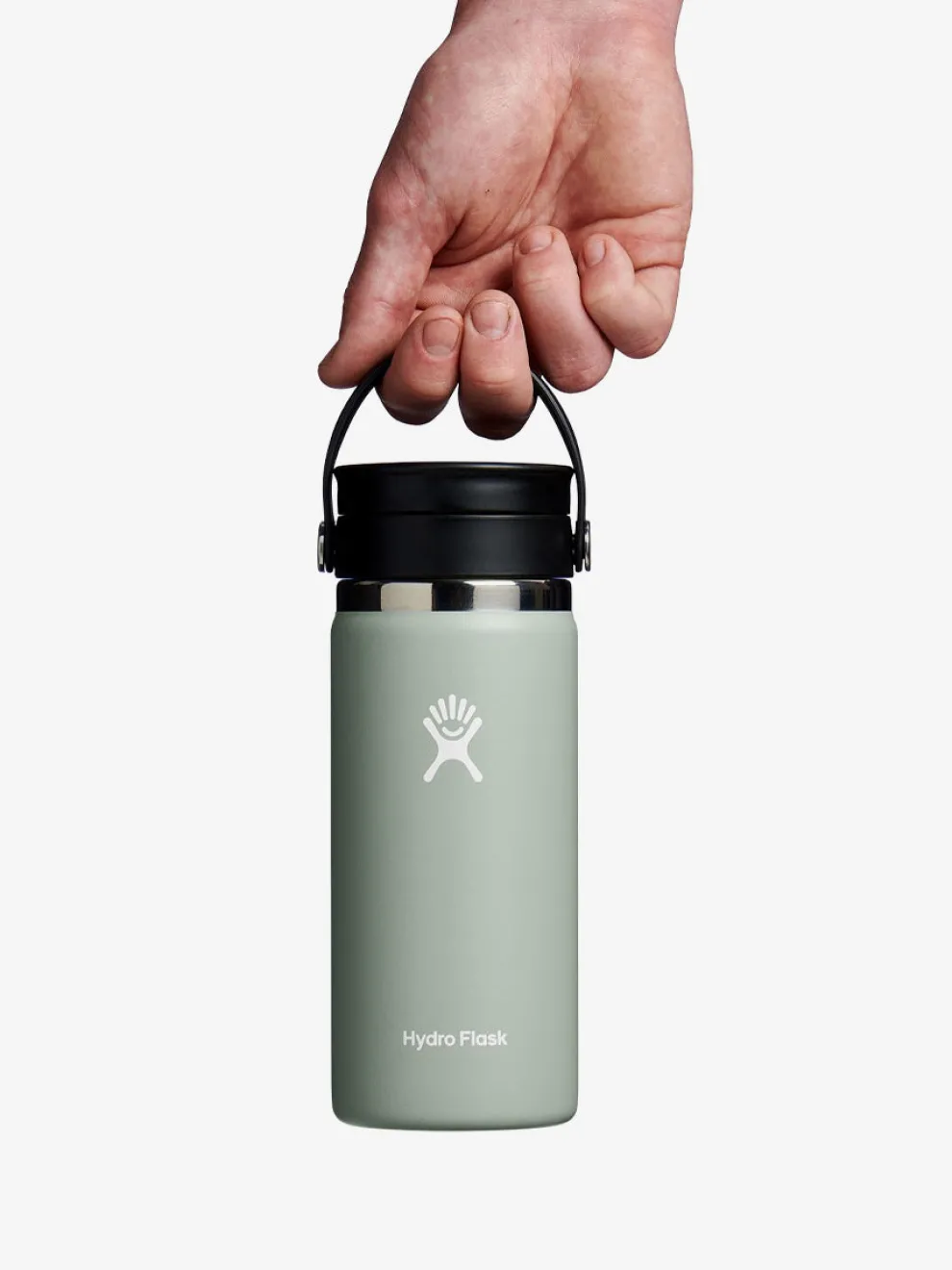 Hydro Flask 473ml (16oz) Wide Mouth with Flex Sip Lid - Agave