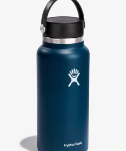 Hydro Flask 946ml (32oz) Wide Mouth with Flex Cap - Indigo