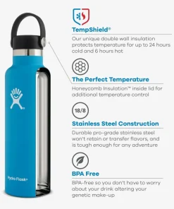 Hydro Flask 621ml (21oz) Standard Mouth with Flex Cap - Trillium